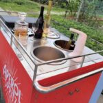 Aperol Spritz Mobile Bar Cocktail Cart for Sale