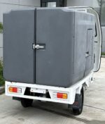Electric Refrigerated Cargo tricycle electric Delivery Van for fresh frozen food delivery