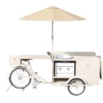 French Fries Food Cart with Mobile Deep Fryer
