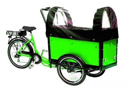 Front Loading Cargo Bike Electric 3 Wheel Cargo Bike