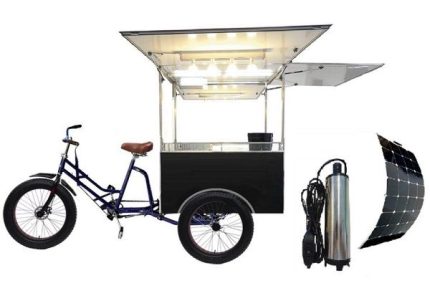 Portable Solar Water Pump with Battery Backup