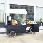 Solar Powered Coffee Cart Mobile Coffee Trike