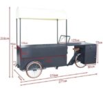 Solar Powered Coffee Cart Mobile Coffee Trike