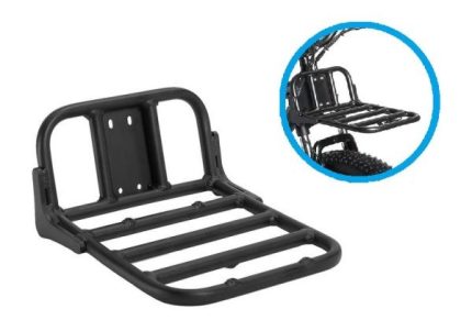 Aluminum Bicycle Front Rack 300 x 300 x 100 mm (LxWxH) Capacity: 8 kg (18 lb)