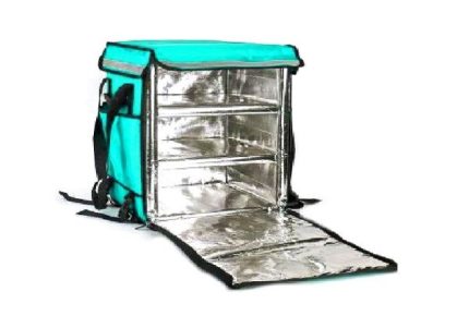 Insulated Pizza and Hot Food Delivery Bag for Bicycle e-bike