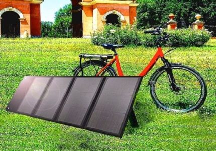 Portable E-Bike Solar Charger for All Electric Bikes