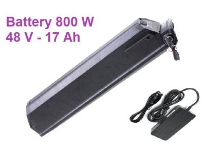 eBike Tube Battery 48V – 800W-1800W Power lithium batteries for sale tub lithium batteries