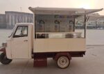 Tuk Tuk Prosecco Van Mobile Bar Hire for Weddings pedicab food cart