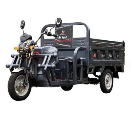 Electric cargo tricycle self-unloading pedicab for urban, rural transportation 500W-1500W motor options