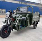 Electric cargo tricycle self-unloading pedicab for urban, rural transportation 500W-1500W motor options