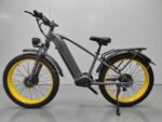 E bike electric bicycle EU standard 26*4.0 fat tyre, dual shock absorbers, 48V 17.5Ah lithium battery, 500W motor