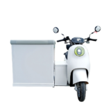 Side three-wheeled electric ice cream scooter for sale