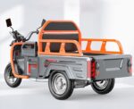 Electric cargo tricycle stylish long range heavy load E pedicab for urban, rural 200Km transportation
