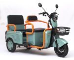 High end Cargo and passenger Electric Tricycle for eldly people and children schooling