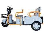 High end Cargo and passenger Electric Tricycle for eldly people and children schooling