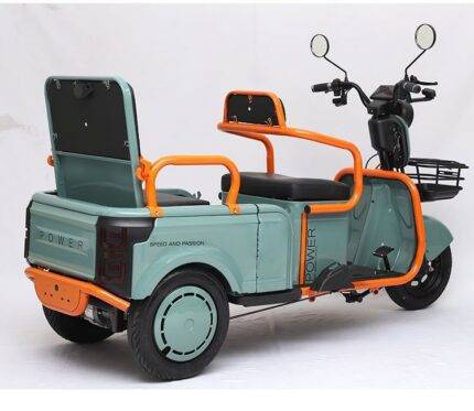High end Cargo and passenger Electric Tricycle for eldly people and children schooling
