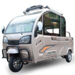 Three wheeled electric pickup truck electric tricycle pickup 3 seats