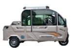 Three wheeled electric pickup truck electric tricycle pickup 3 seats