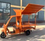 e food cart with 3 wheels