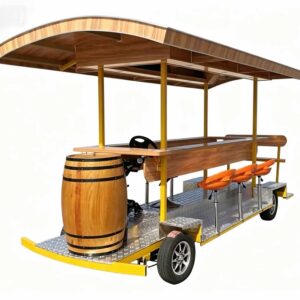 mobile bar on wheels beer bike with13 seats pedal+motor rf 098